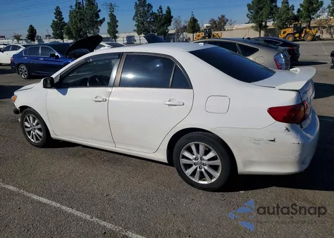 2009 Toyota Corolla Base z USA, uszkodzony, nr VIN 1NXBU40E59Z079232